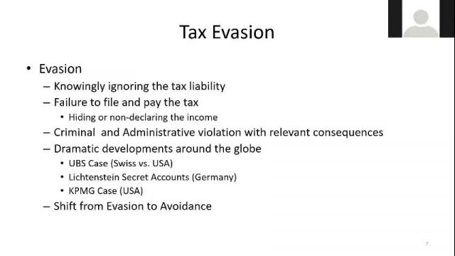 International tax planning and tax avoidance Part2